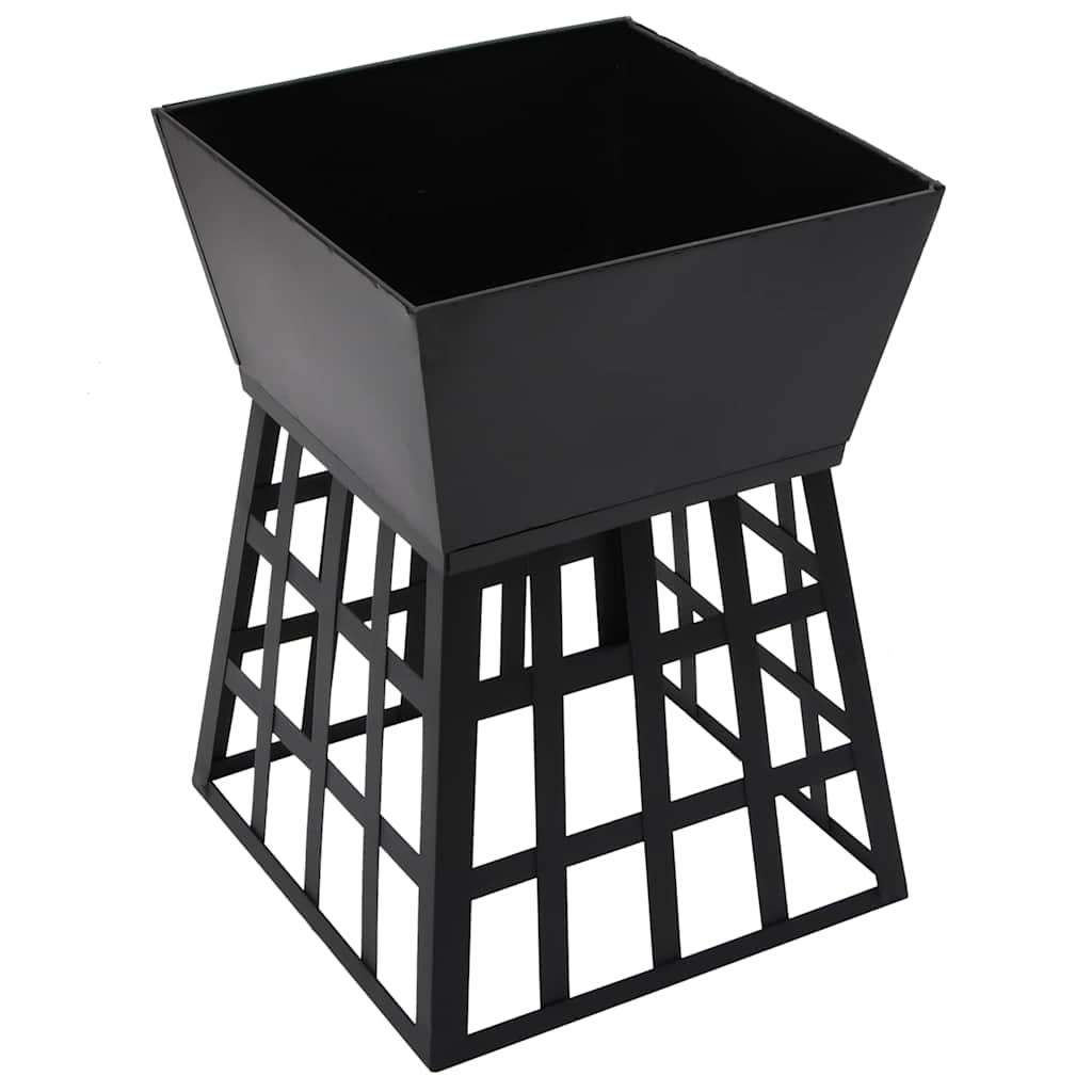 Vuurplaats En Barbecue 2-In-1 34X34X48 Cm Staal
