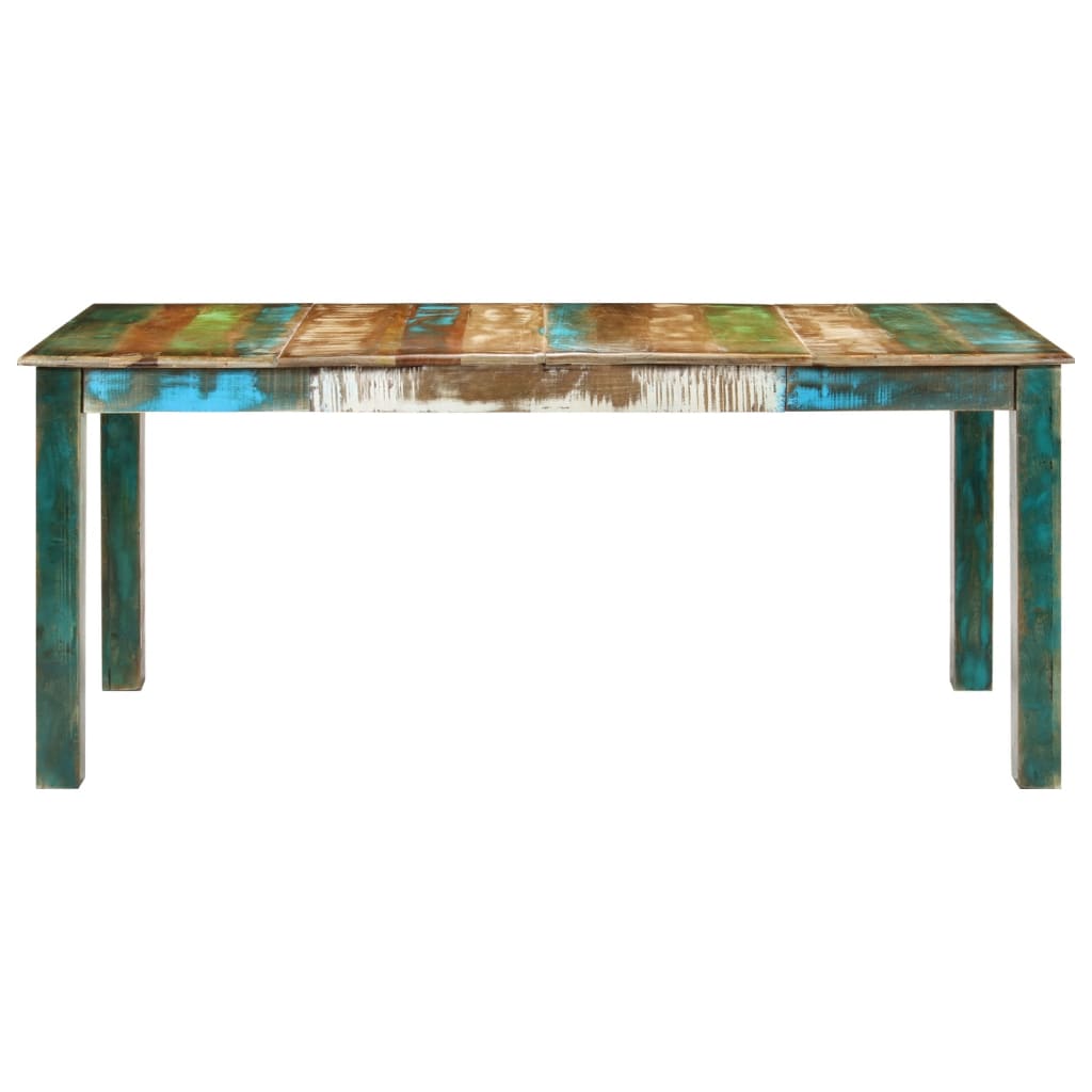 Eettafel 180X90X76 Cm Massief Hergebruikt Hout