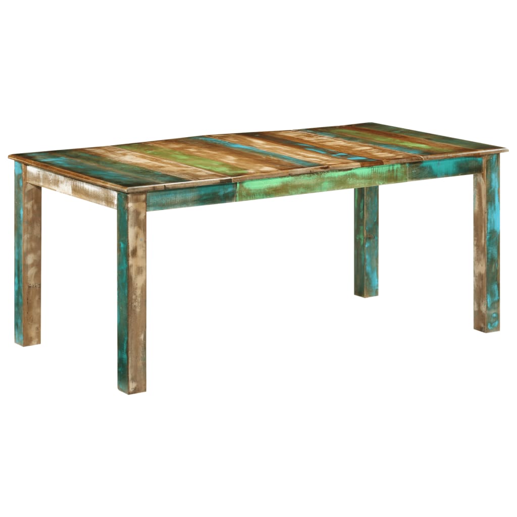 Eettafel 180X90X76 Cm Massief Hergebruikt Hout
