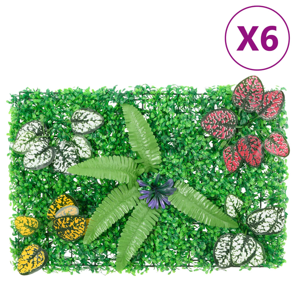 Hek Met Kunstplanten 40X60 Cm Groen