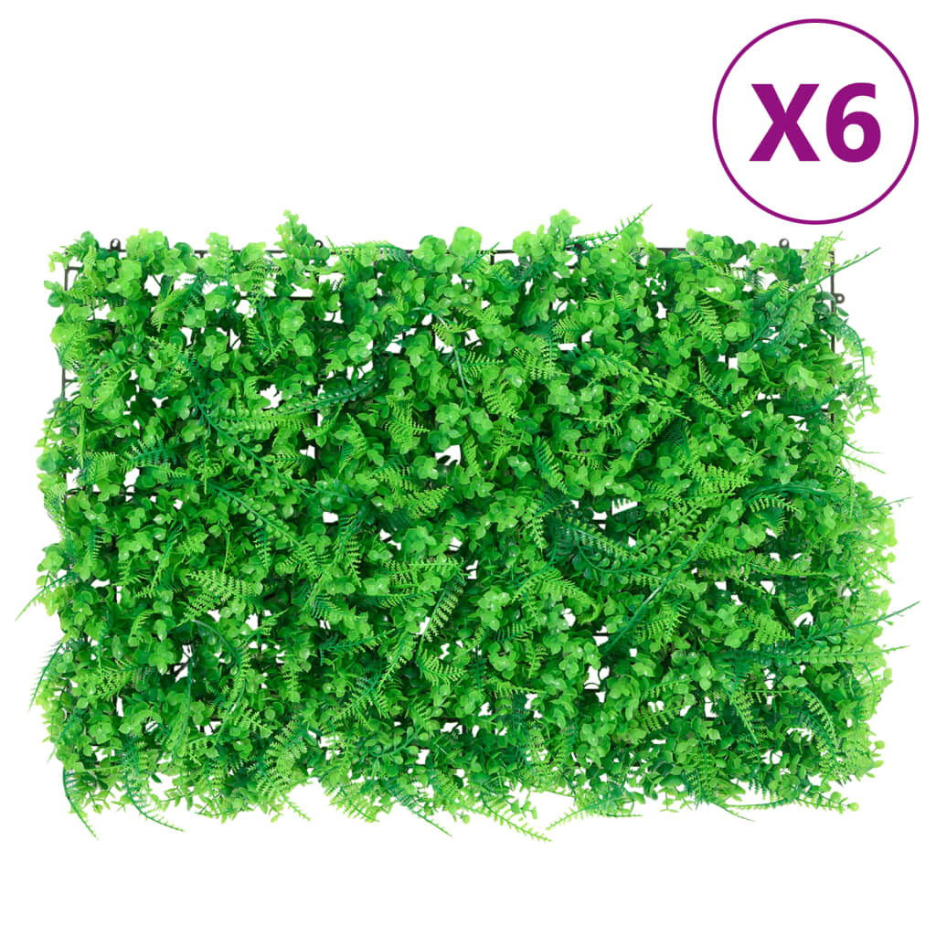 Hek Met Kunstvarenblad 40X60 Cm Groen