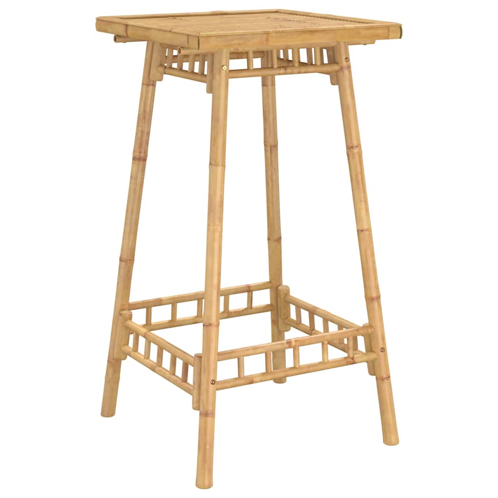 Bartafel Voor Buiten Vierkant 55X55X100 Cm Bamboe