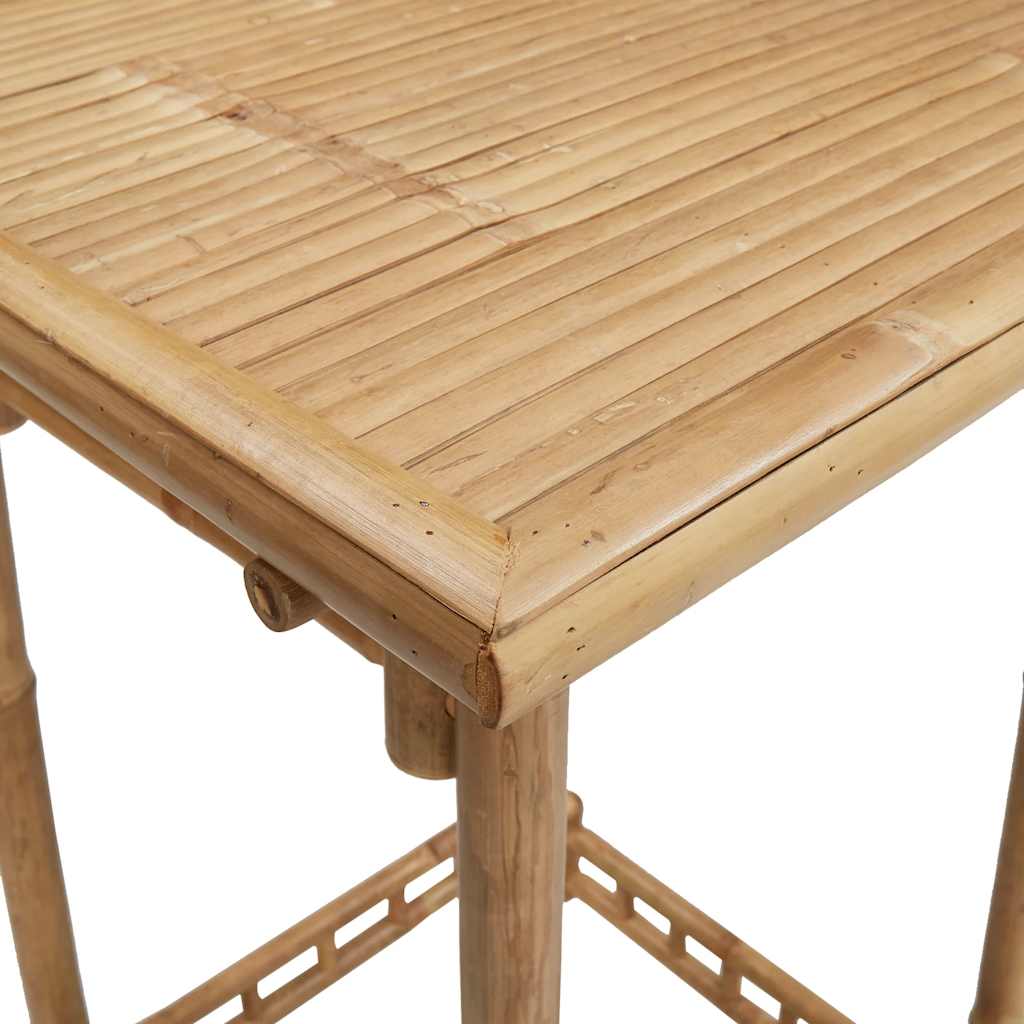 Bartafel Voor Buiten Vierkant 55X55X100 Cm Bamboe