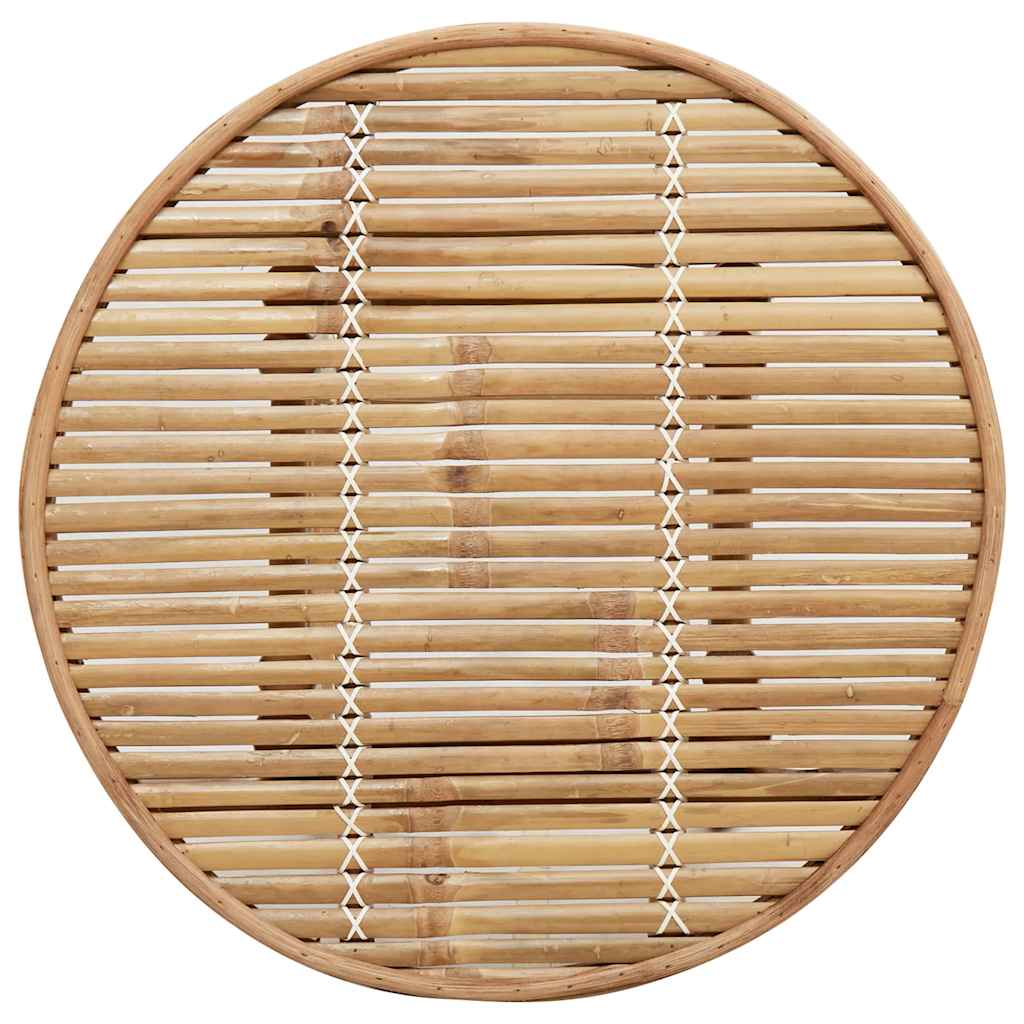 Bartafel Voor Buiten Rond Ø55X100 Cm Bamboe