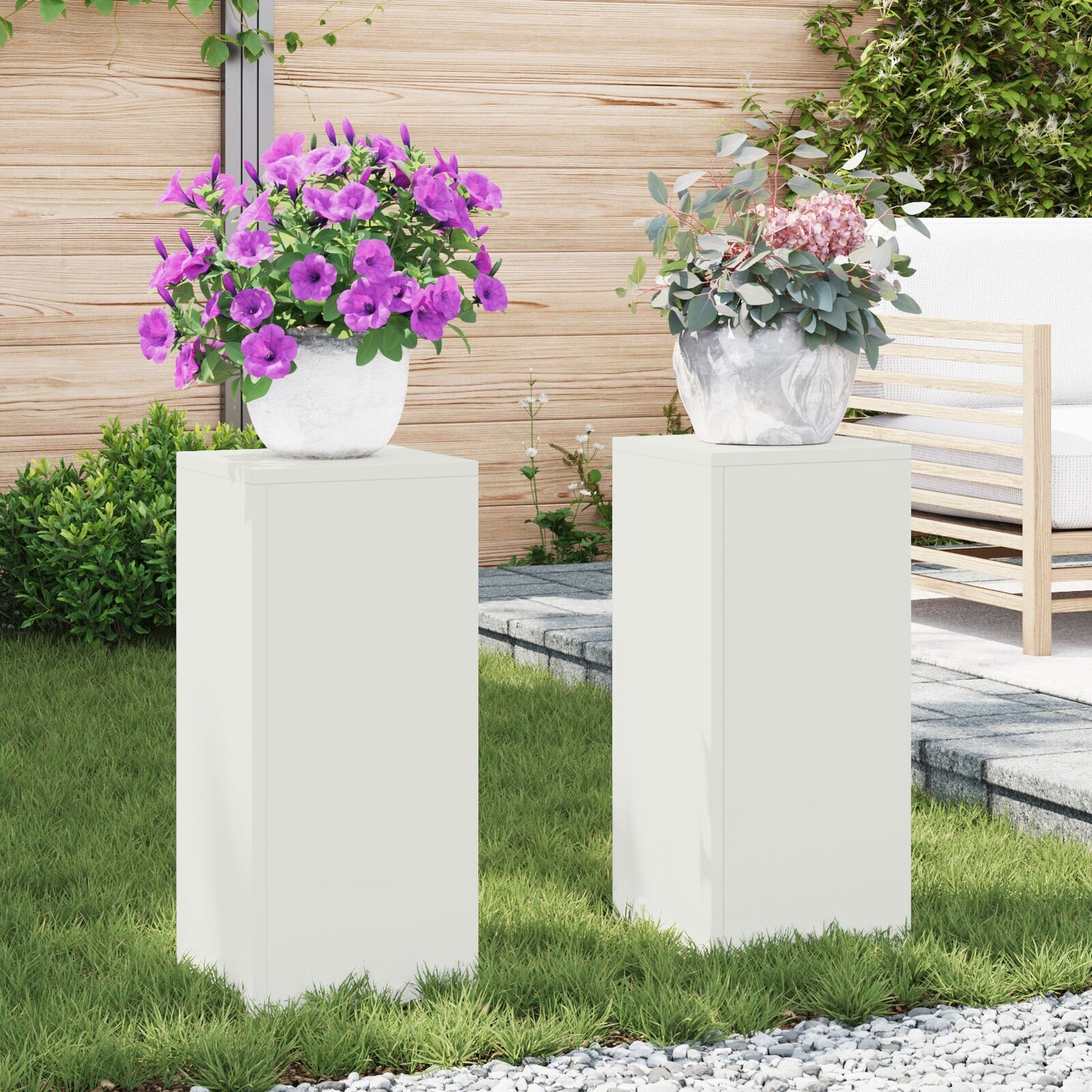 Buitenplantenstands Set Van 3