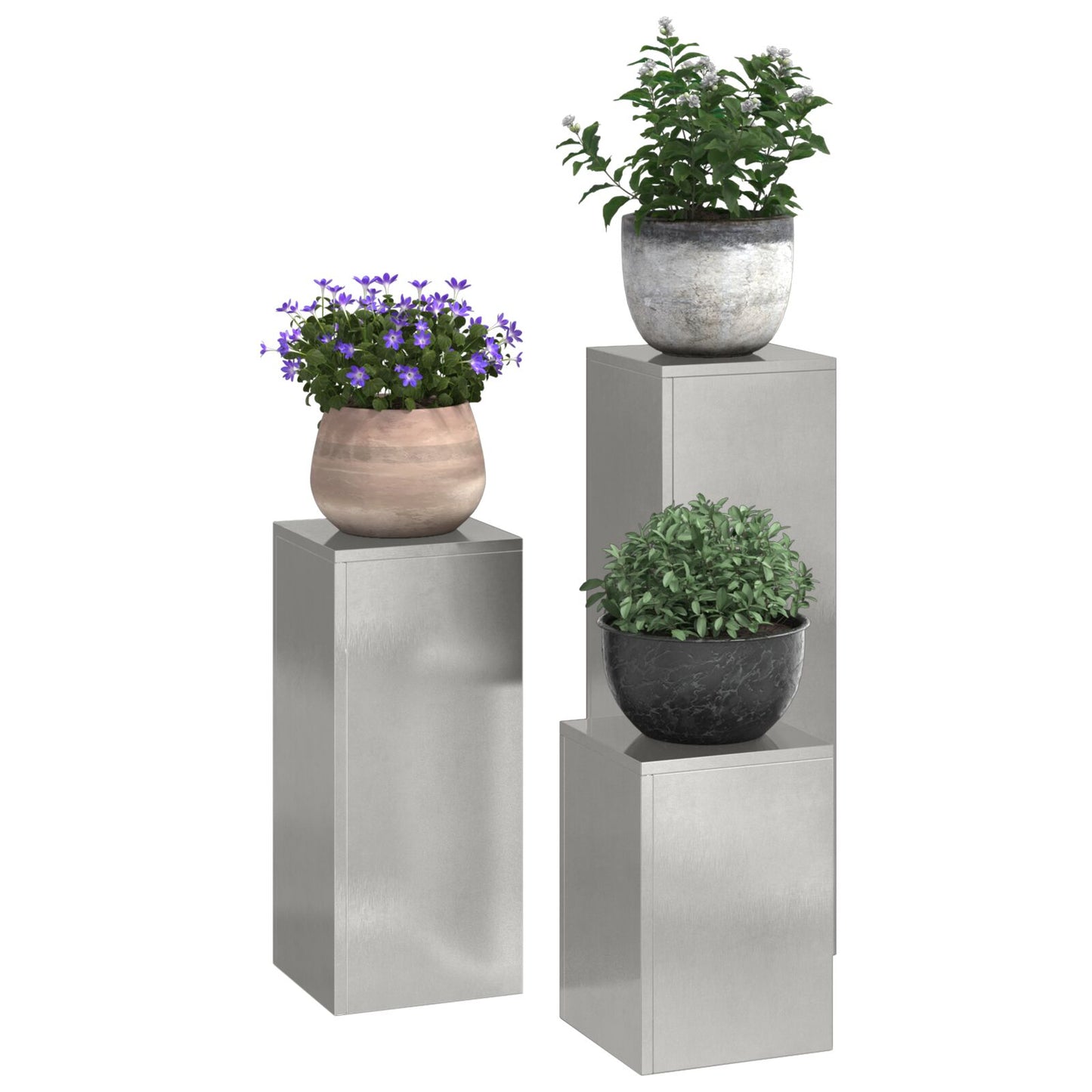 Buitenplantenstands Set Van 3