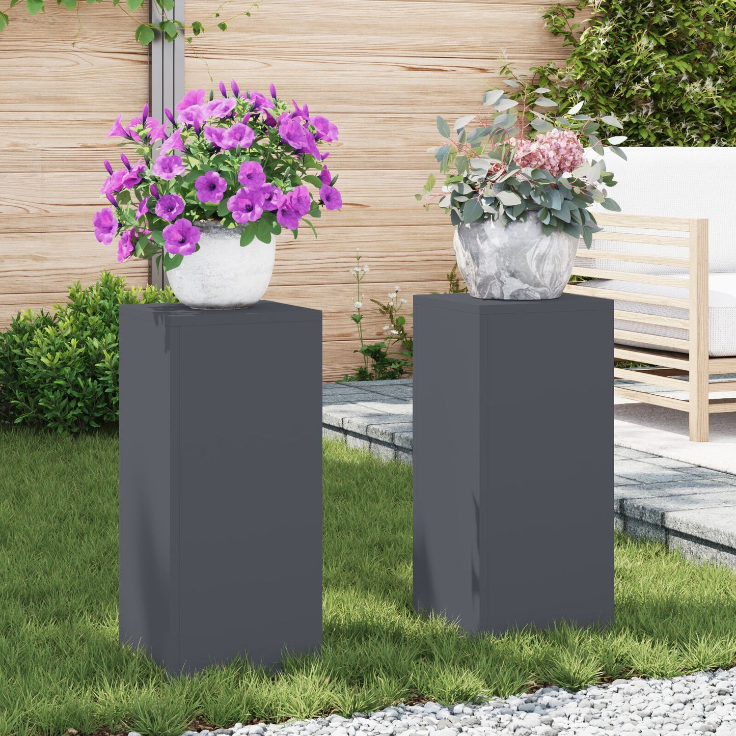 Buitenplantenstands Set Van 3