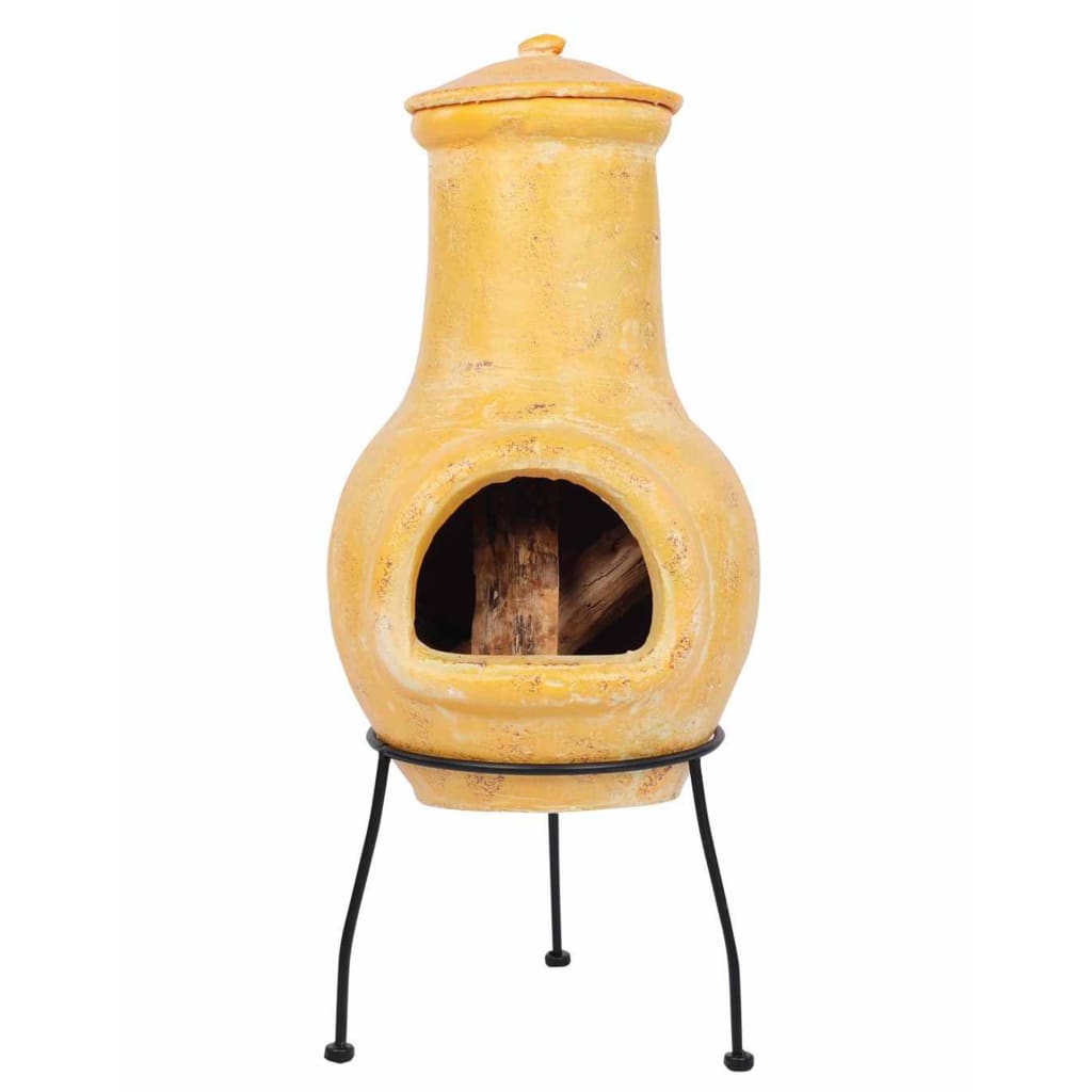 Redfire Haard Tampico 31X31X68 Cm Klei Geel