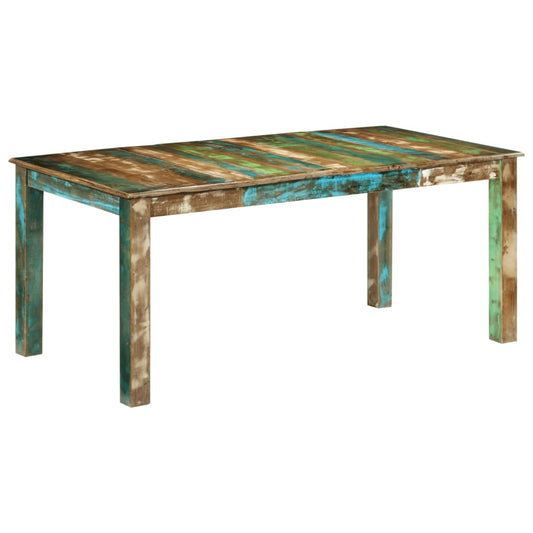 Eettafel 180X90X76 Cm Massief Hergebruikt Hout