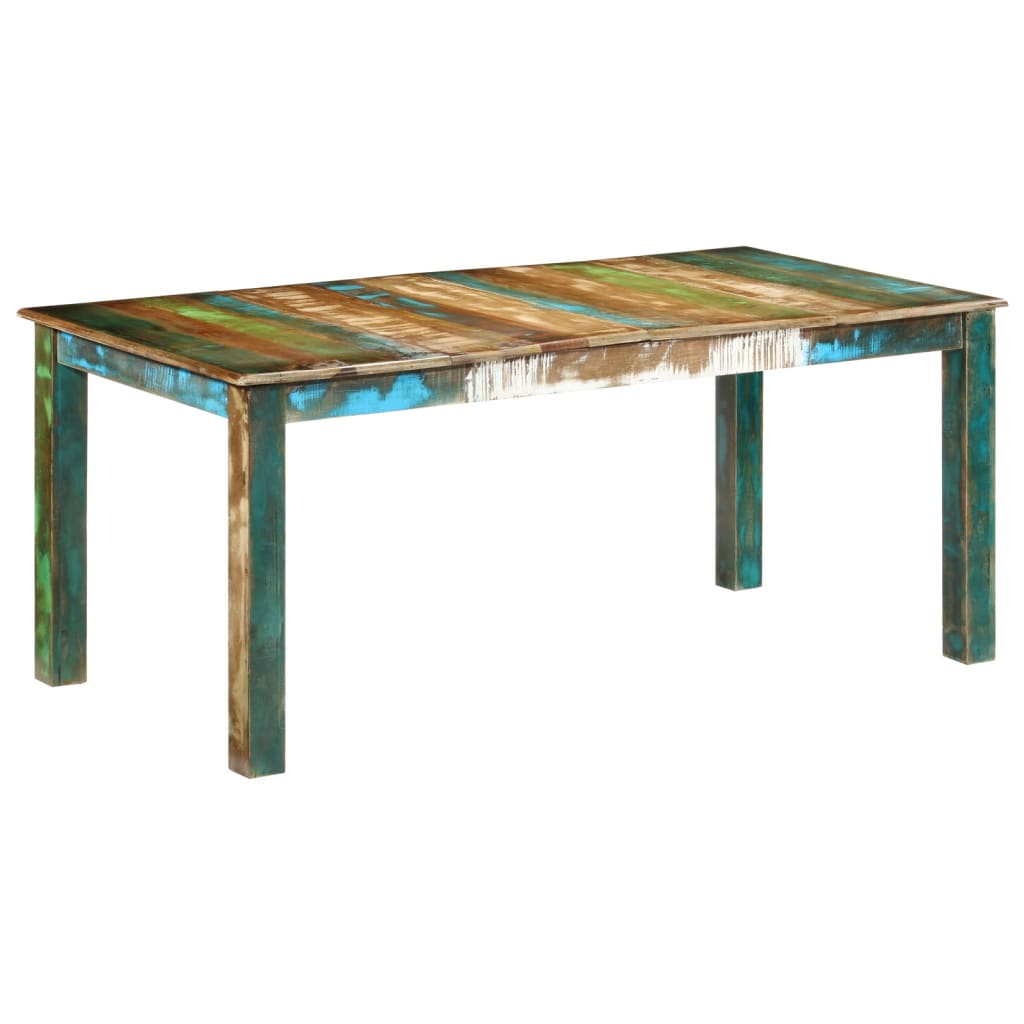 Eettafel 180X90X76 Cm Massief Hergebruikt Hout