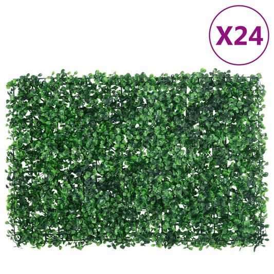   Hek Met Kunstheester  Groen