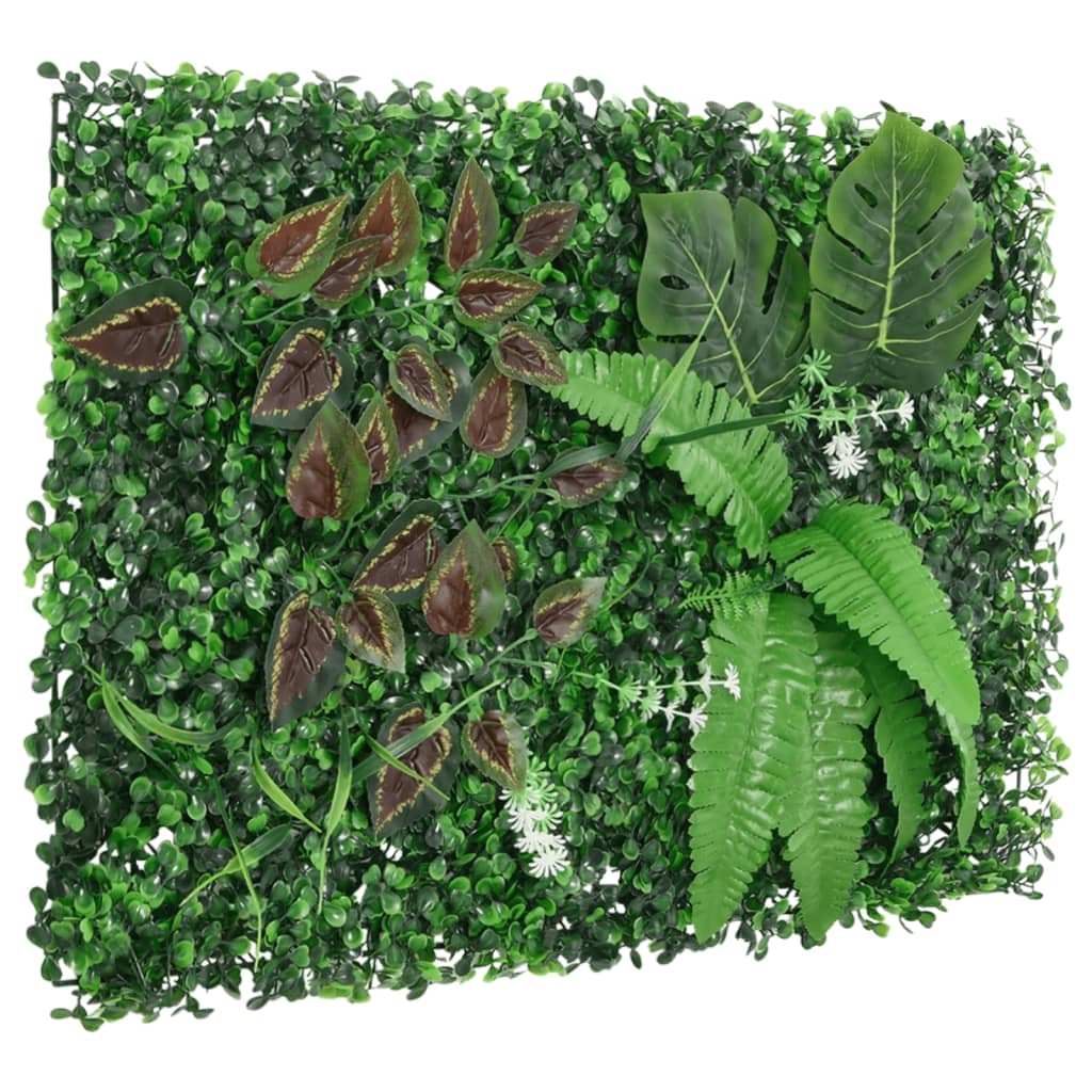   Hek Met Kunstplanten 40X60 Cm Groen