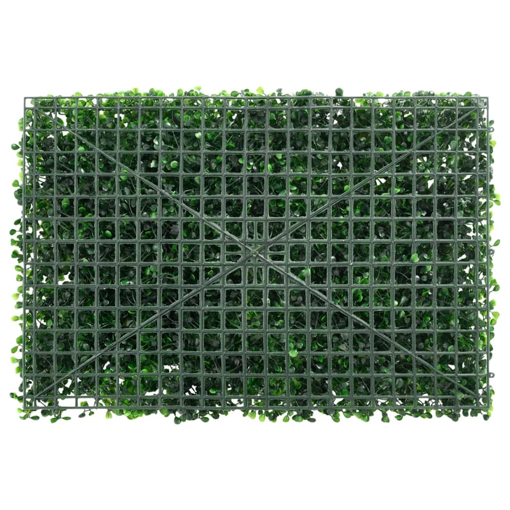   Hek Met Kunstplanten 40X60 Cm Groen